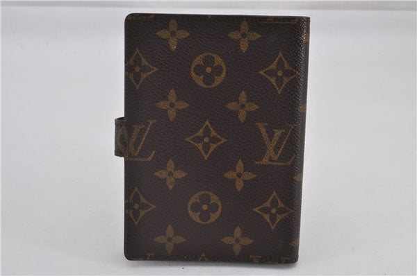 Authentic Louis Vuitton Monogram Agenda PM Notebook Cover R20005 LV 1315F