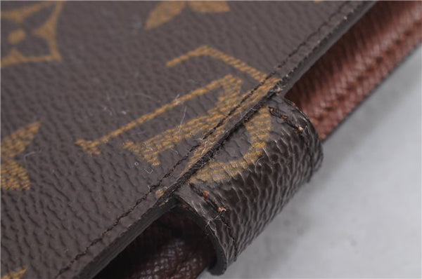 Authentic Louis Vuitton Monogram Agenda PM Notebook Cover R20005 LV 1315F