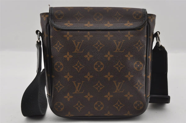 Auth Louis Vuitton Monogram Macassar Bass PM Shoulder Cross Bag M56717 LV 1315I