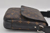 Auth Louis Vuitton Monogram Macassar Bass PM Shoulder Cross Bag M56717 LV 1315I