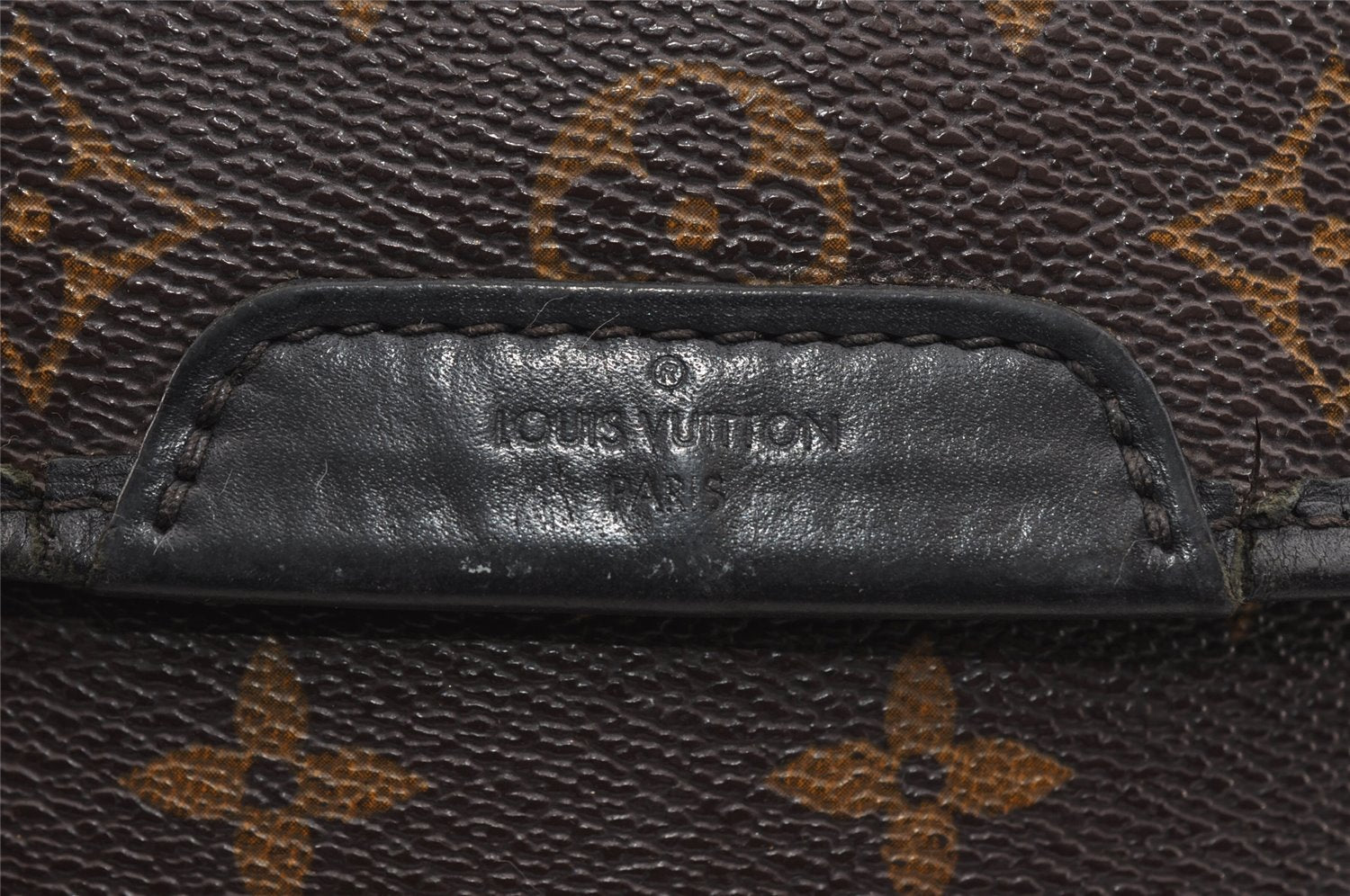 Auth Louis Vuitton Monogram Macassar Bass PM Shoulder Cross Bag M56717 LV 1315I