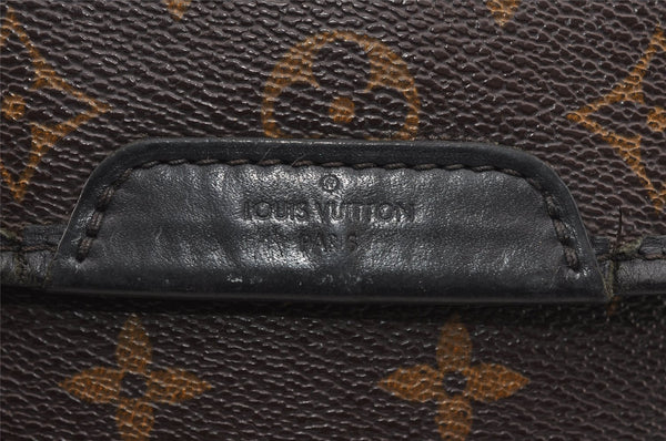 Auth Louis Vuitton Monogram Macassar Bass PM Shoulder Cross Bag M56717 LV 1315I