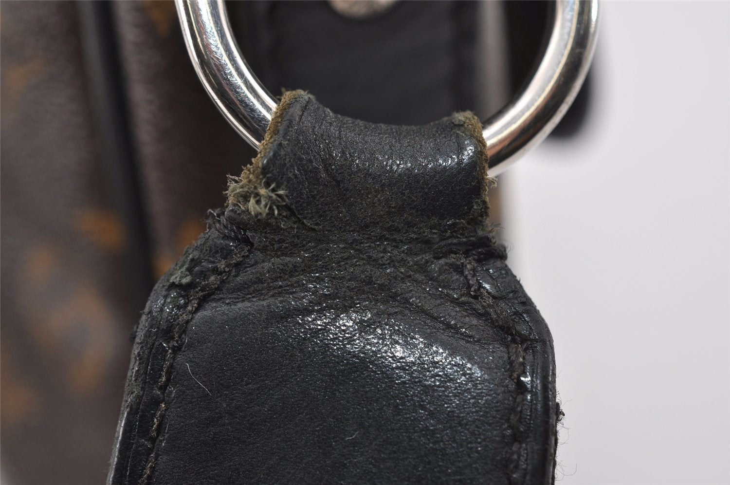 Auth Louis Vuitton Monogram Macassar Bass PM Shoulder Cross Bag M56717 LV 1315I