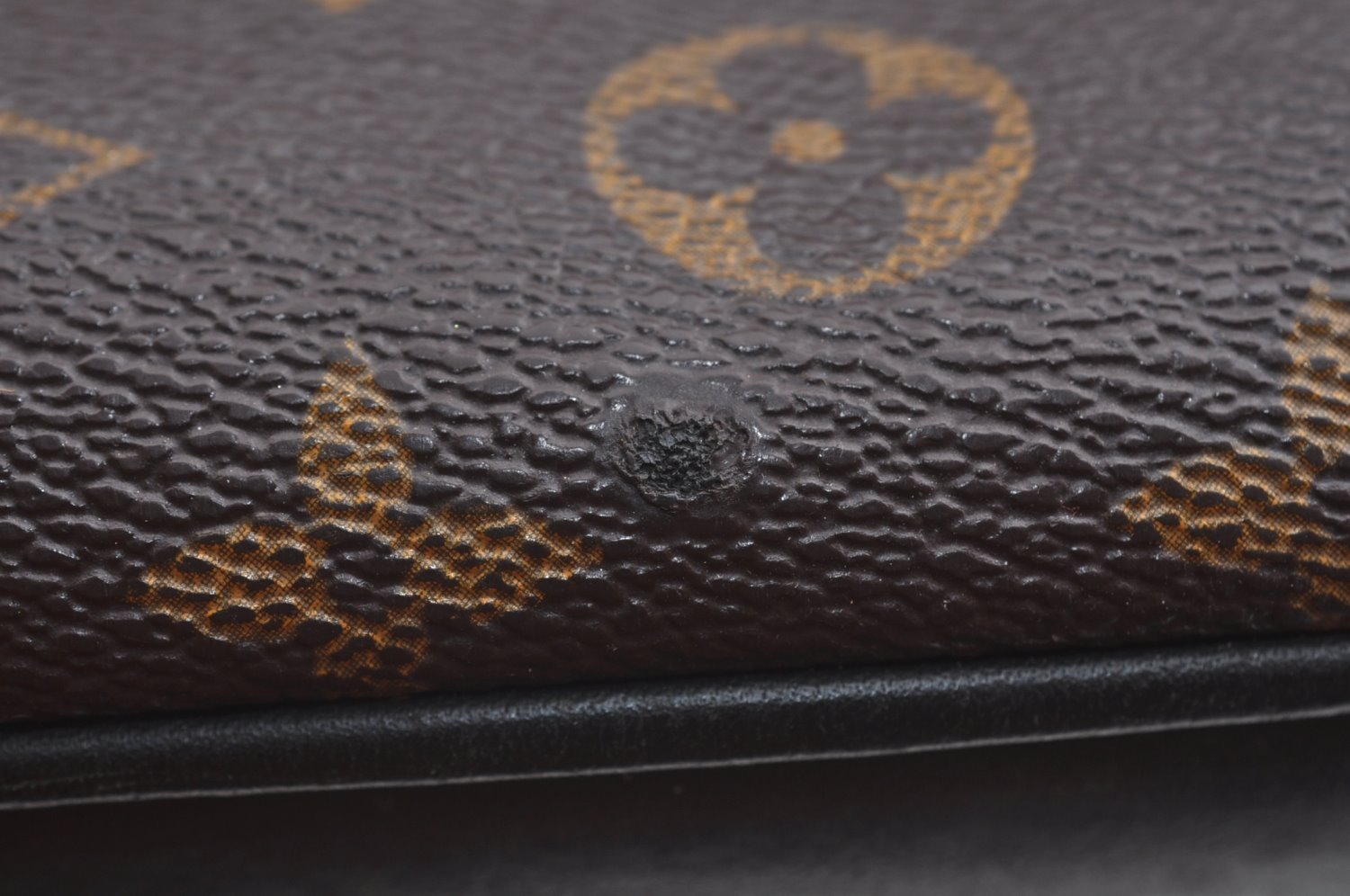 Auth Louis Vuitton Monogram Macassar Bass PM Shoulder Cross Bag M56717 LV 1315I