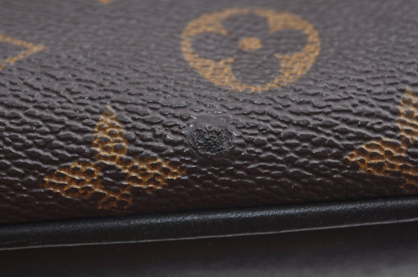 Auth Louis Vuitton Monogram Macassar Bass PM Shoulder Cross Bag M56717 LV 1315I