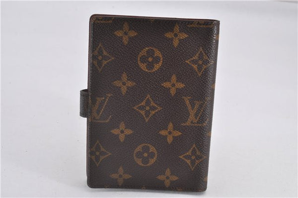 Authentic Louis Vuitton Monogram Agenda PM Notebook Cover R20005 LV 1316F