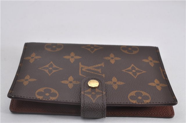 Authentic Louis Vuitton Monogram Agenda PM Notebook Cover R20005 LV 1316F