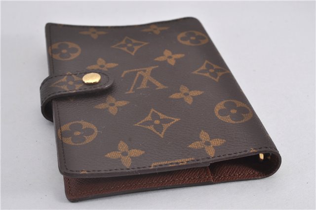 Authentic Louis Vuitton Monogram Agenda PM Notebook Cover R20005 LV 1316F