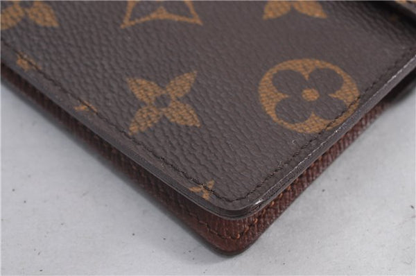 Authentic Louis Vuitton Monogram Agenda PM Notebook Cover R20005 LV 1316F