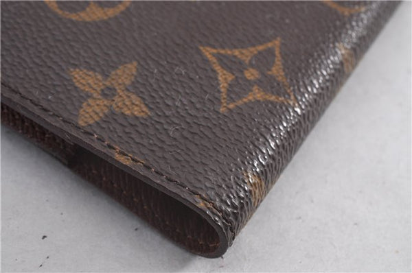 Authentic Louis Vuitton Monogram Agenda PM Notebook Cover R20005 LV 1316F
