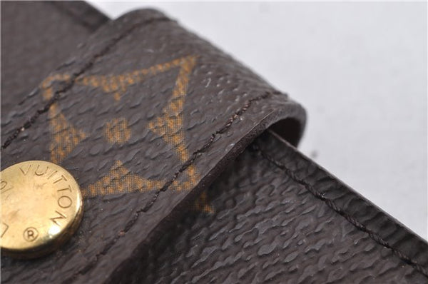 Authentic Louis Vuitton Monogram Agenda PM Notebook Cover R20005 LV 1316F