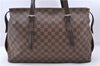 Authentic LOUIS VUITTON Damier Chelsea Shoulder Tote Bag N51119 LV 1317C