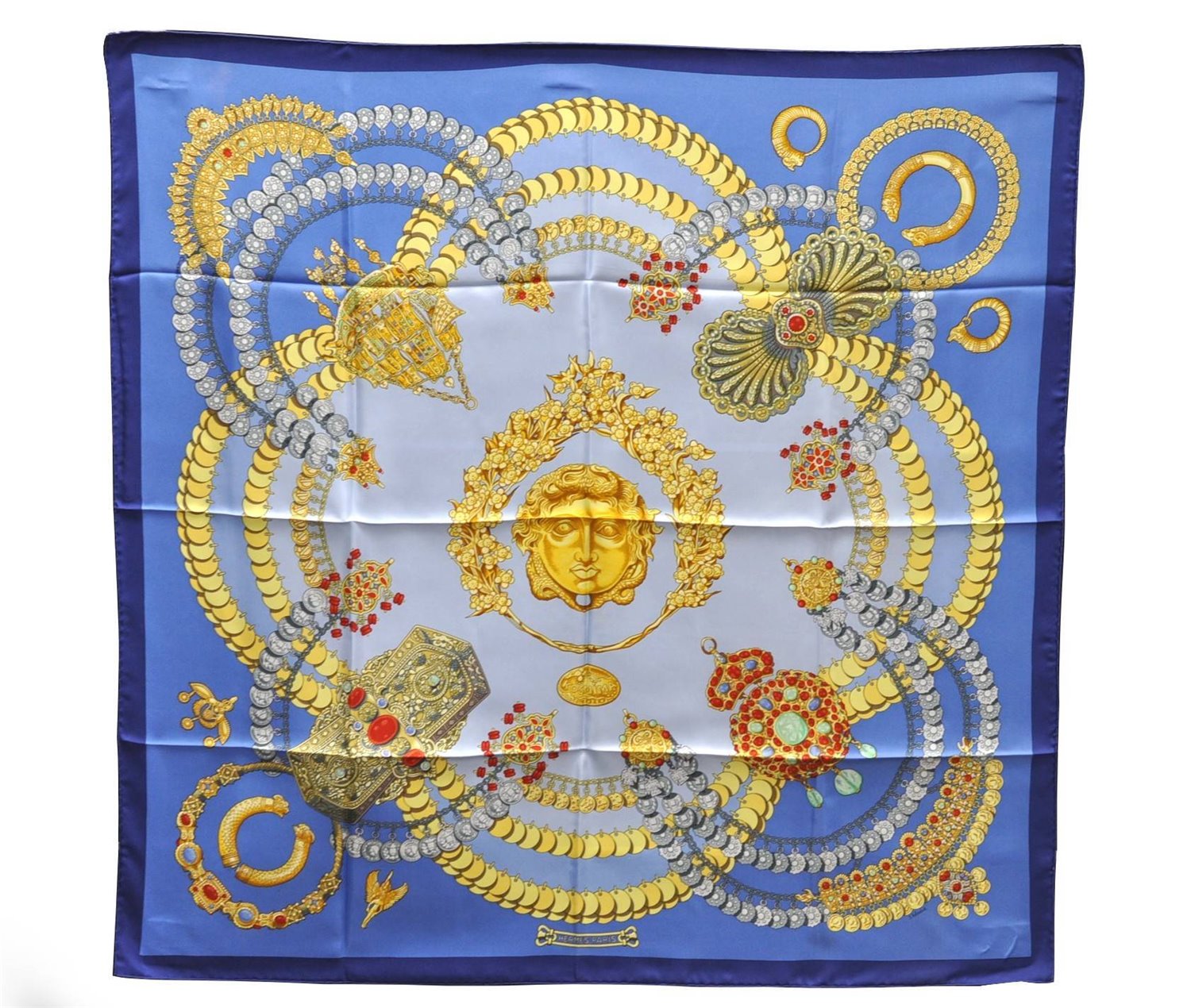 Authentic HERMES Carre 90 Scarf 