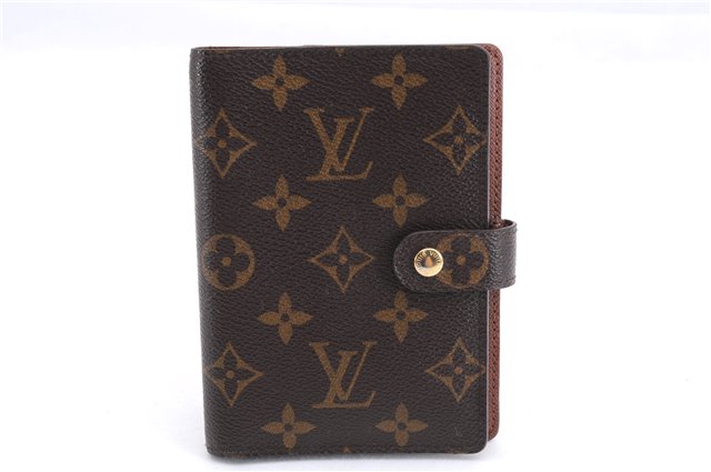 Authentic Louis Vuitton Monogram Agenda PM Day Planner Cover R20005 LV 1318E