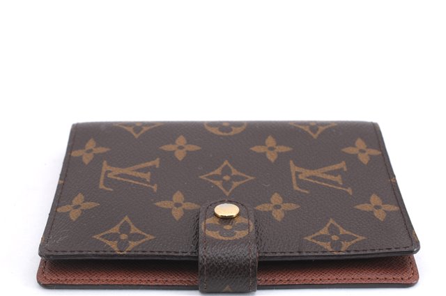 Authentic Louis Vuitton Monogram Agenda PM Day Planner Cover R20005 LV 1318E