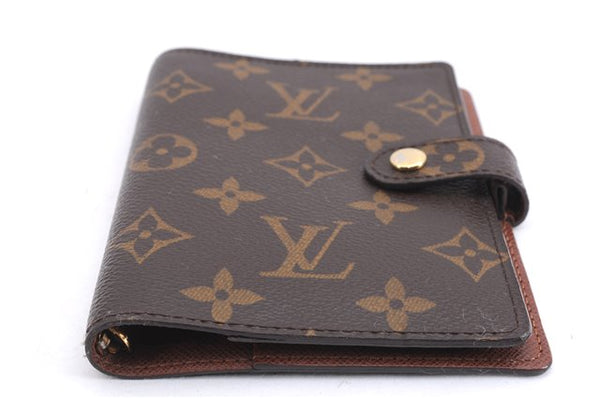 Authentic Louis Vuitton Monogram Agenda PM Day Planner Cover R20005 LV 1318E