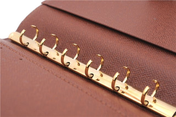 Authentic Louis Vuitton Monogram Agenda PM Day Planner Cover R20005 LV 1318E