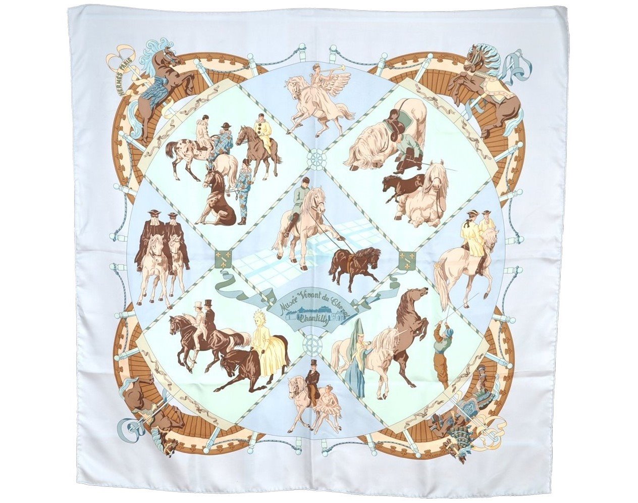 Authentic HERMES Carre 90 Scarf 