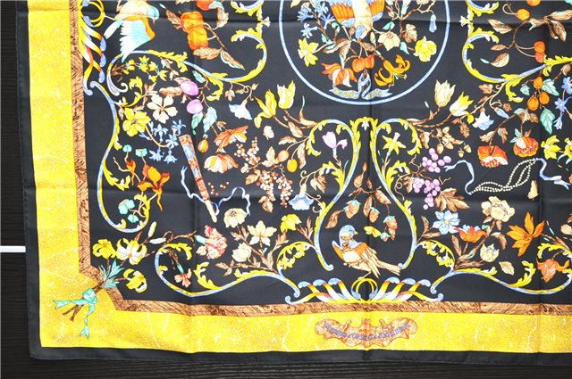 Auth HERMES Carre 90 Scarf 