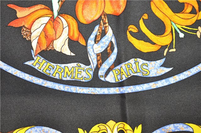 Auth HERMES Carre 90 Scarf 