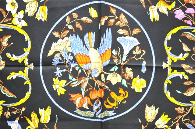 Auth HERMES Carre 90 Scarf 