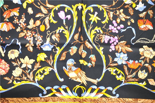 Auth HERMES Carre 90 Scarf 