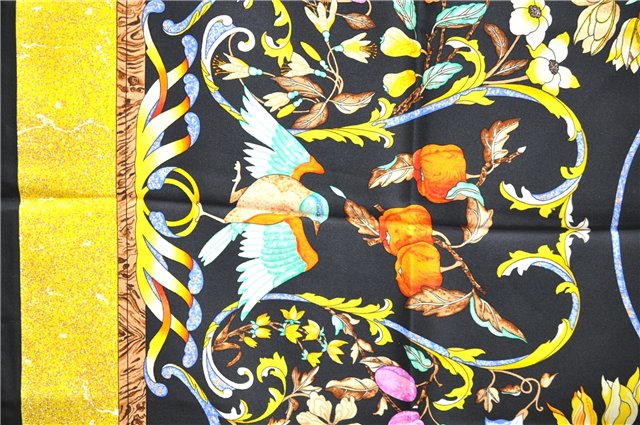 Auth HERMES Carre 90 Scarf 