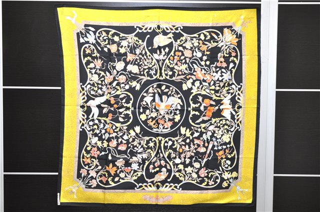 Auth HERMES Carre 90 Scarf 