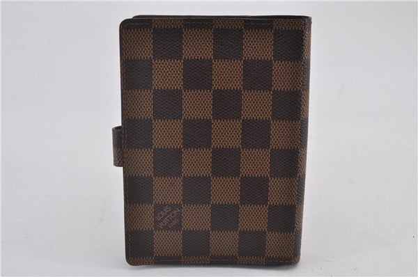 Authentic Louis Vuitton Damier Agenda PM Notebook Cover R20700 LV 1319F