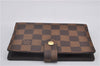 Authentic Louis Vuitton Damier Agenda PM Notebook Cover R20700 LV 1319F
