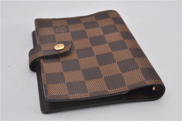 Authentic Louis Vuitton Damier Agenda PM Notebook Cover R20700 LV 1319F