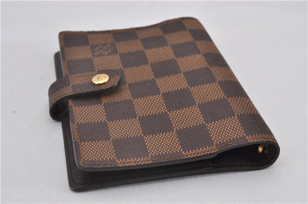 Authentic Louis Vuitton Damier Agenda PM Notebook Cover R20700 LV 1319F