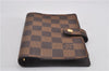 Authentic Louis Vuitton Damier Agenda PM Notebook Cover R20700 LV 1319F