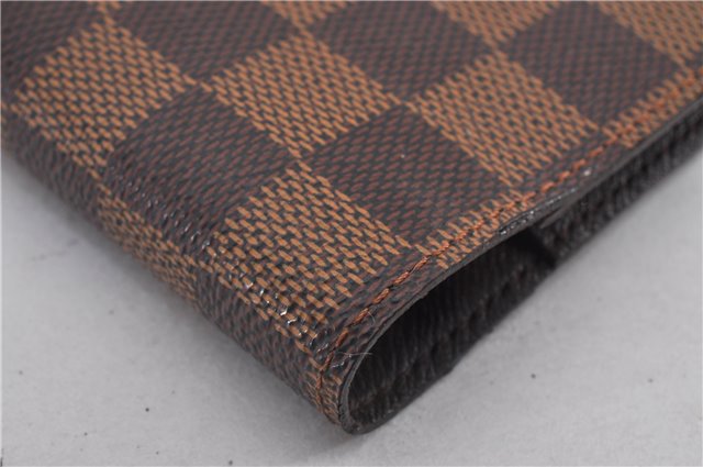 Authentic Louis Vuitton Damier Agenda PM Notebook Cover R20700 LV 1319F