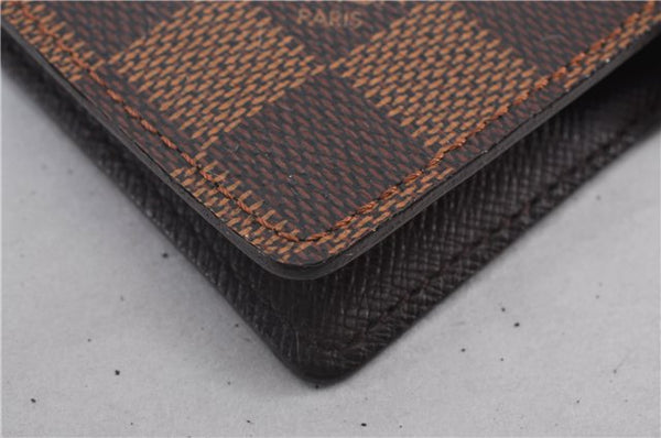 Authentic Louis Vuitton Damier Agenda PM Notebook Cover R20700 LV 1319F