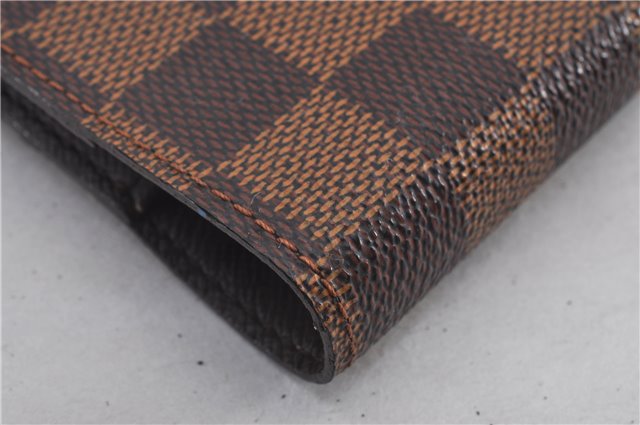 Authentic Louis Vuitton Damier Agenda PM Notebook Cover R20700 LV 1319F