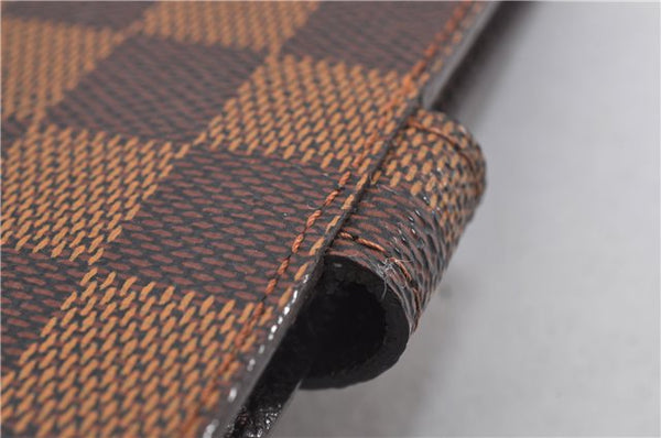 Authentic Louis Vuitton Damier Agenda PM Notebook Cover R20700 LV 1319F