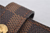 Authentic Louis Vuitton Damier Agenda PM Notebook Cover R20700 LV 1319F
