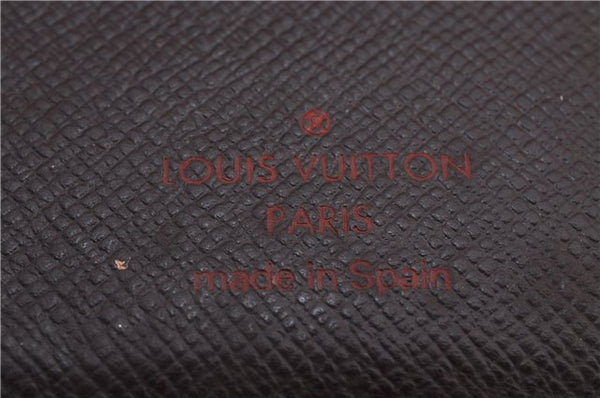 Authentic Louis Vuitton Damier Agenda PM Notebook Cover R20700 LV 1319F