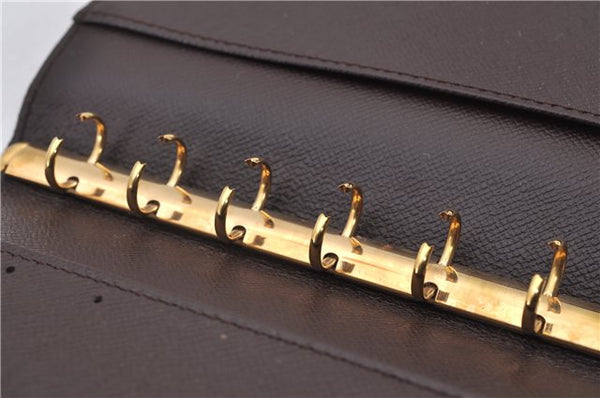 Authentic Louis Vuitton Damier Agenda PM Notebook Cover R20700 LV 1319F