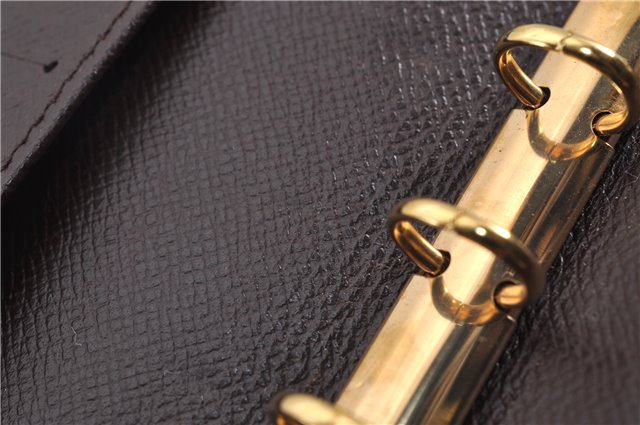 Authentic Louis Vuitton Damier Agenda PM Notebook Cover R20700 LV 1319F