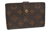 Auth Louis Vuitton Monogram Porte Monnaie Billets Viennois Wallet LV Junk 1320I