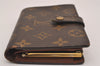 Auth Louis Vuitton Monogram Porte Monnaie Billets Viennois Wallet LV Junk 1320I