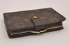 Auth Louis Vuitton Monogram Porte Monnaie Billets Viennois Wallet LV Junk 1320I