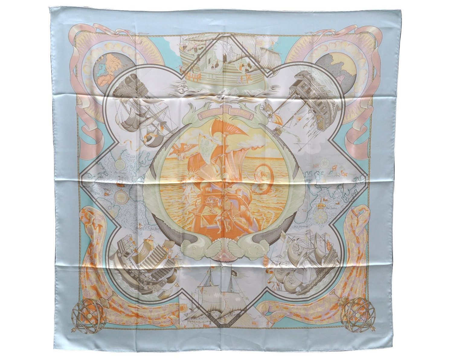 Authentic HERMES Carre 90 Scarf 