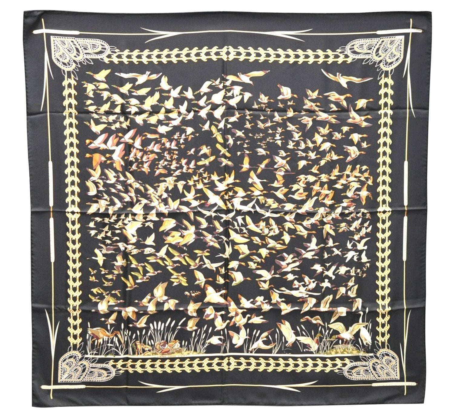 Authentic HERMES Carre 90 Scarf 