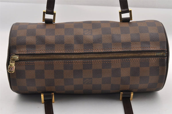 Authentic Louis Vuitton Damier Papillon 26 Hand Bag Purse N51304 LV 1322I