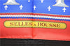 Authentic HERMES Carre 90 Scarf "SELLES A HOUSSE" Silk Red 1323D