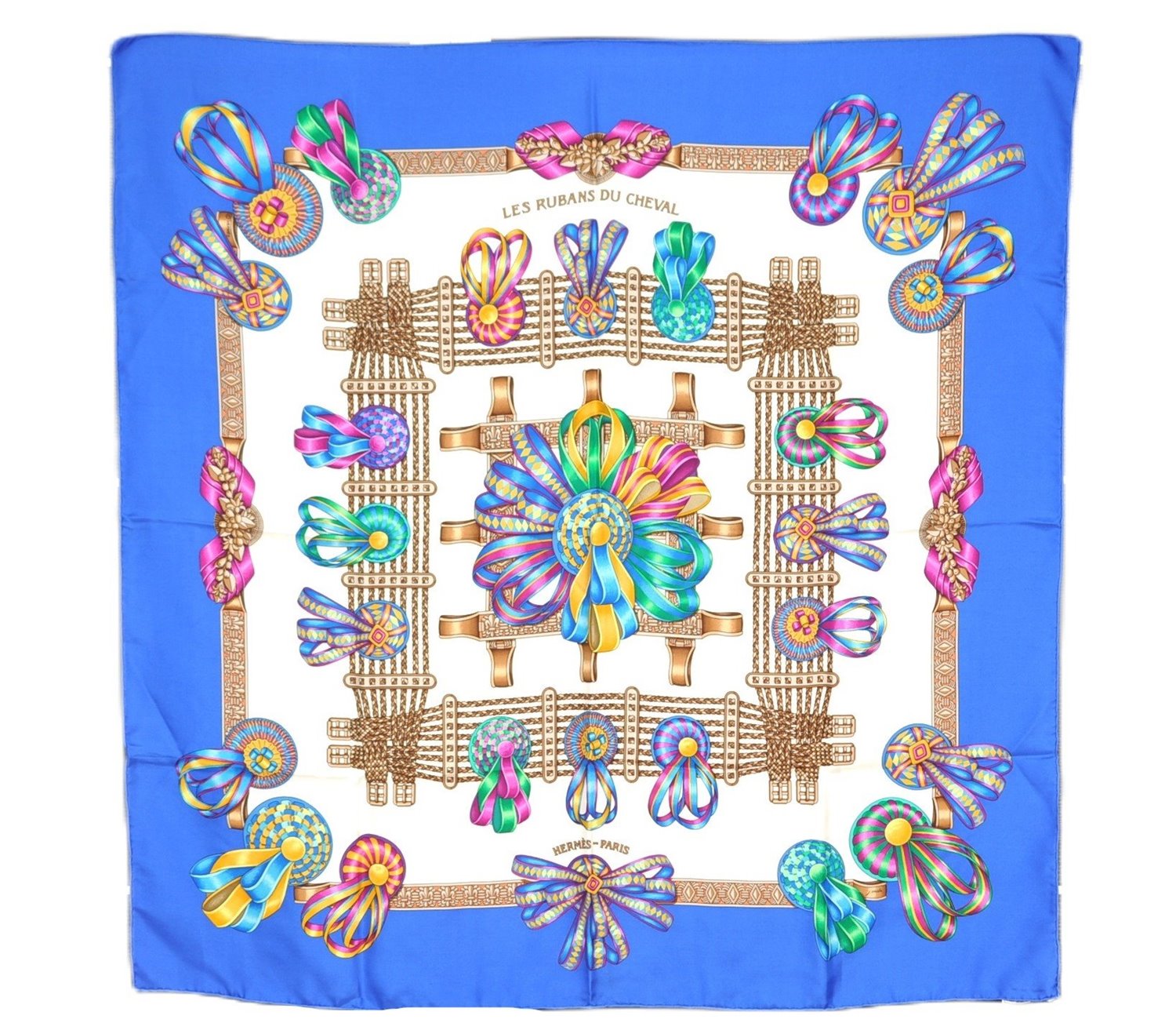 Authentic HERMES Carre 90 Scarf 