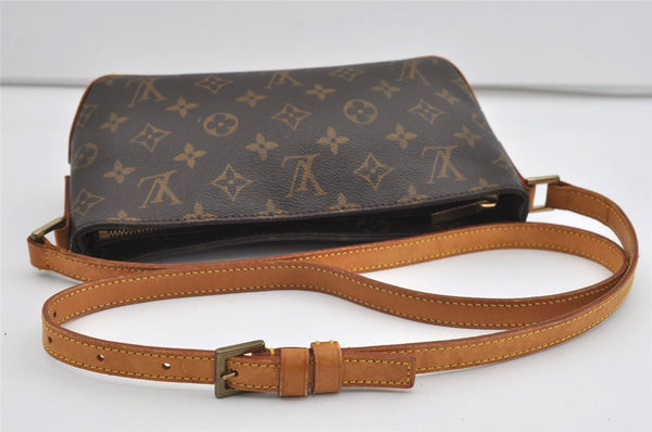 Authentic Louis Vuitton Monogram Trotteur Shoulder Cross Bag M51240 LV 1323I